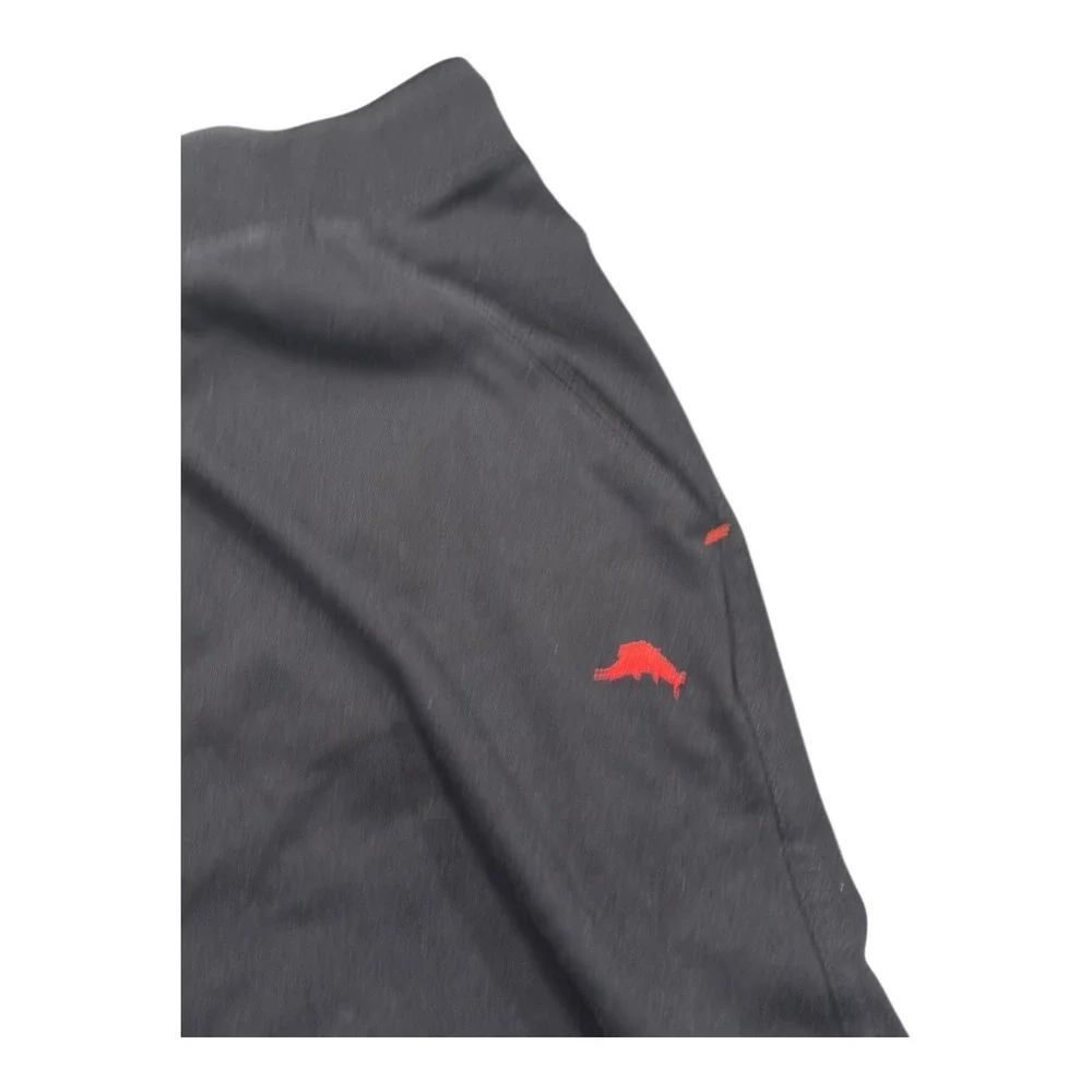 Tommy Bahama Mens XL Lounge Pants EG Black Cotton Polyester Drawstring Pockets